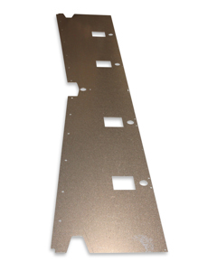 Sheet metal partition upper tier Step XL 30-24